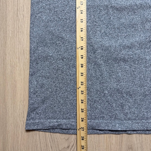 J. Crew Oarsman Cotton Long Sleeve T-Shirt Mens Small Gray Relaxed Fit Blank - Picture 8 of 9